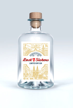 Lost Sisters Limited Dry Gin 500ml (!!! Es gibt nur 1.111 Flaschen !!!)
