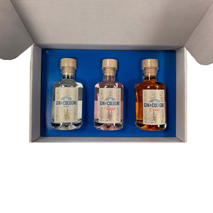 Präsentbox für 3 x 100 ml Gin de Cologne