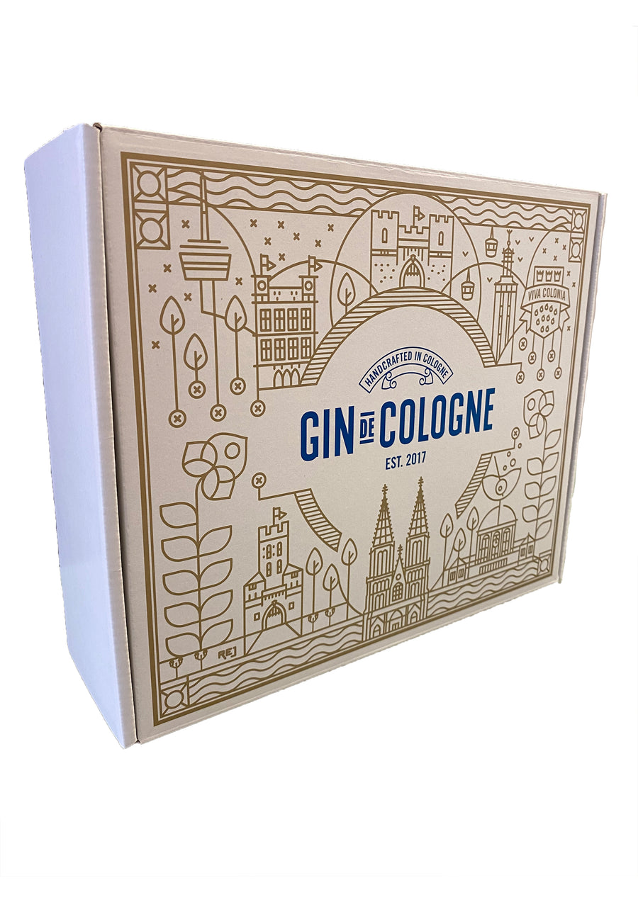 Präsentbox für 2 x 500 ml Gin de Cologne